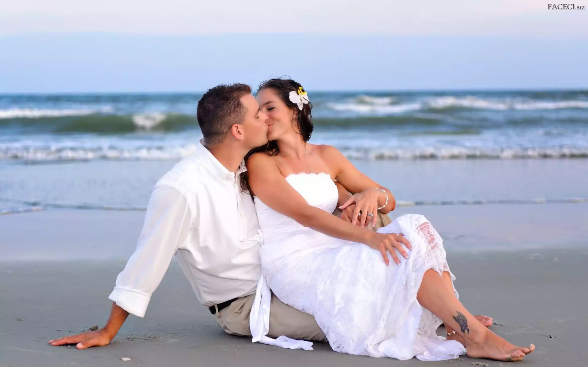 Mężczyzna, Bliskość, Kobieta, Pocałunki