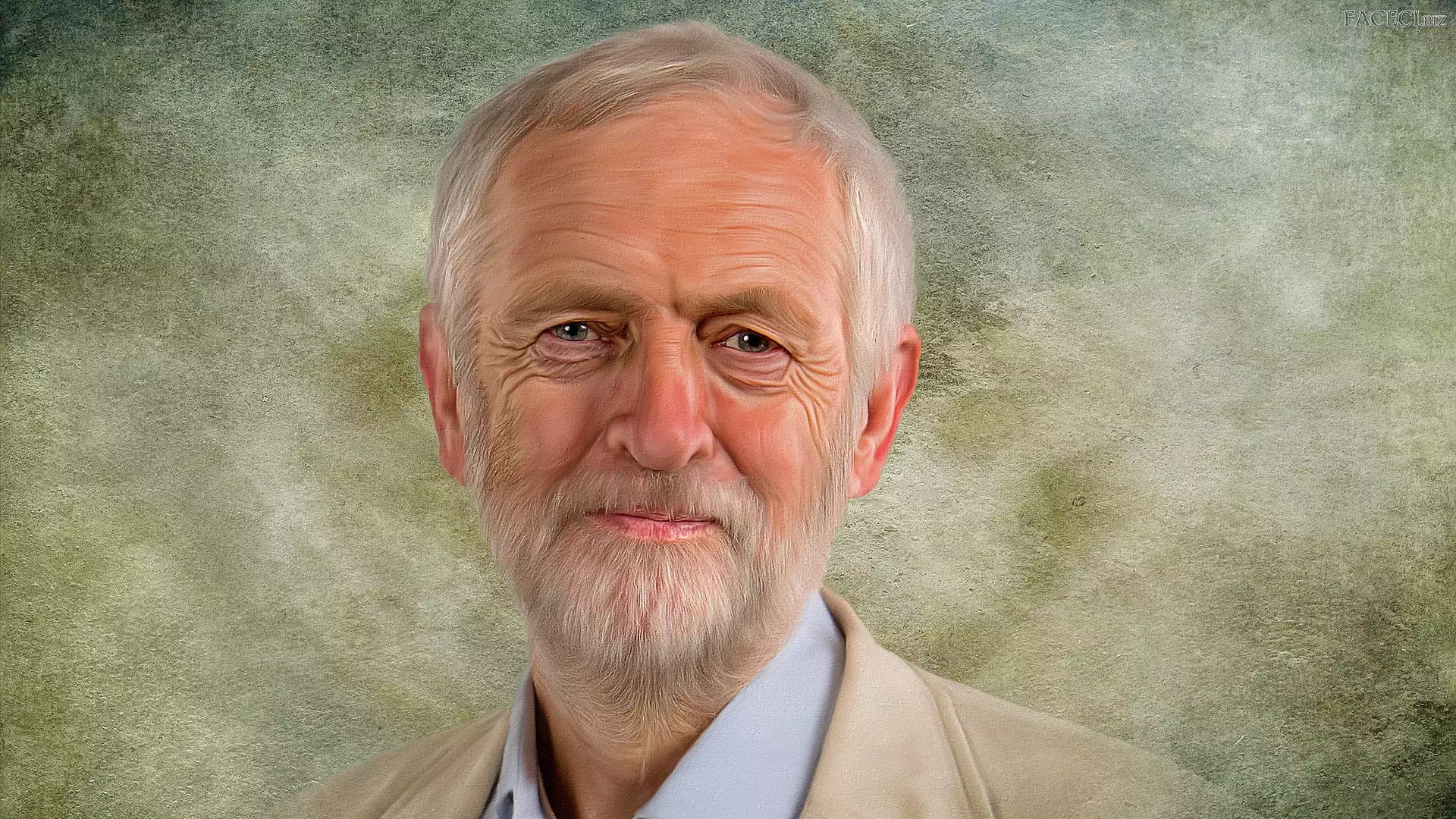 Polityk, Grafika, Mężczyzna, Jeremy Corbyn